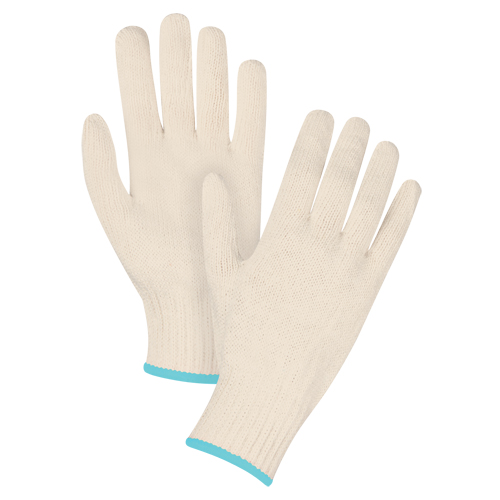 Standard-Duty String Knit Gloves, Poly/Cotton, 7 Gauge, X-Large Dufferin Supply