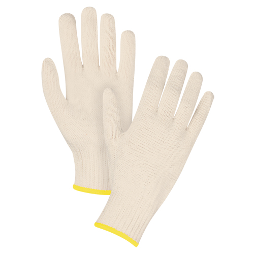 Gants en tricot d'usage standard, Poly/coton, Calibre 7, 2T-Grand Dufferin Supply