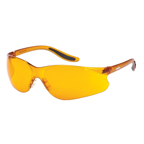 Z500 Series Safety Glasses, Orange Lens, Anti-Scratch, ANSI Z87+/Meets/Exceeds CSA Z94.3 Dufferin Supply