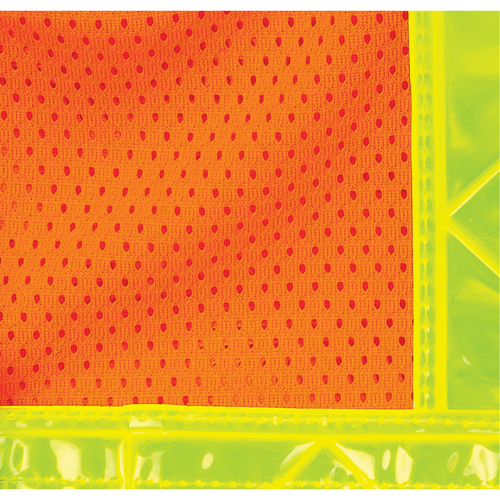 Veste de s&eacute;curit&eacute; d'usage standard, Orange haute visibilit&eacute;, T-Grand, Polyester Dufferin Supply