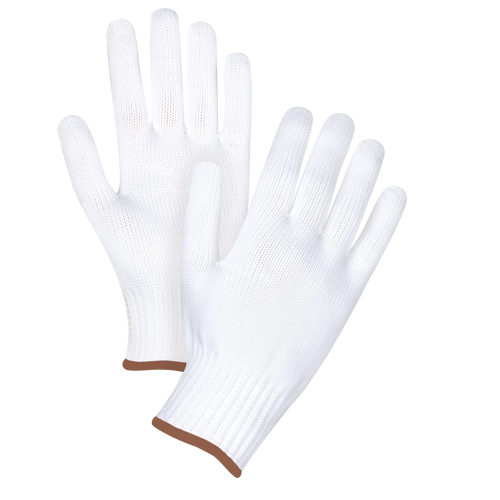 Gants tricot&eacute;s sans couture, Polyester, Calibre 10, Grand Dufferin Supply