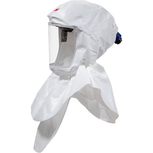 Versaflo Hood Assembly with Inner Collar and Premium Head Suspension, Universal, Soft Top, Double Shroud Dufferin Supply