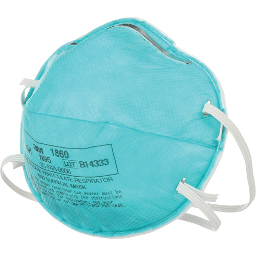 1860 Particulate Healthcare Respirator, N95, NIOSH Certified Dufferin Supply