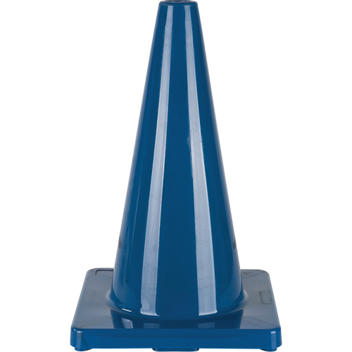 Coloured Traffic Cone, 18", Blue Dufferin Supply