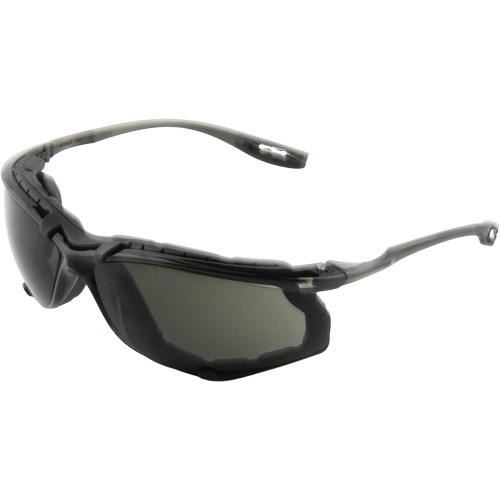 Lunettes de s&eacute;curit&eacute; avec joint en mousse Virtua, Lentille Grise/fum&eacute;e, Antibu&eacute;e, ANSI Z87+/R&eacute;pond ou surpasse la norme CSA Z94.3 Dufferin Supply