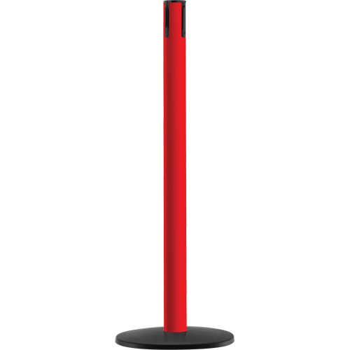 Syst&egrave;me Advance TensaBarrier - Poteau r&eacute;cepteur, Hauteur de 36", Rouge Dufferin Supply