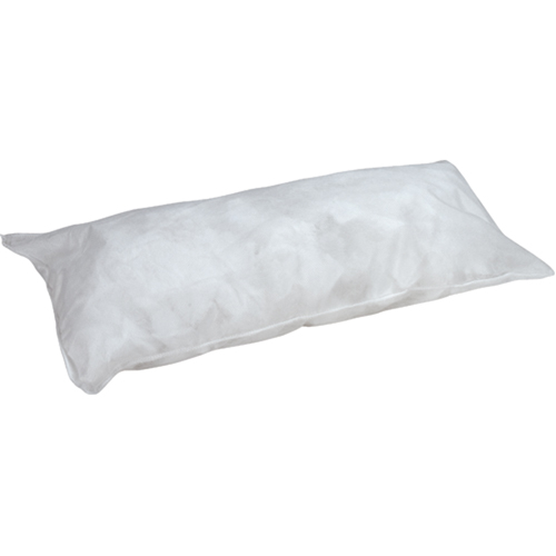 Sorbent Pillow, Oil Only, 18" L x 8" W, 25 gal. Absorbency/Pkg. Dufferin Supply