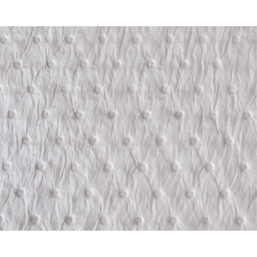 Premium Fine Fiber Sorbent Pads, Oil Only, 15" x 17", 25 gal. Absorbancy Dufferin Supply