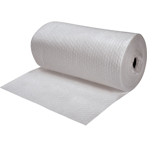 Feuilles absorbantes en fibres fines de premi&egrave;re qualit&eacute;, Lourd, 150' lo x 30" la, Absorption 50 gal. Dufferin Supply