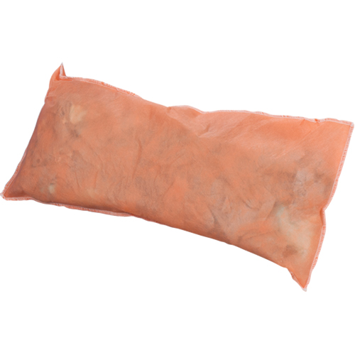Sorbent Pillow, Hazmat, 18" L x 8" W, 30 gal. Absorbency/Pkg. Dufferin Supply
