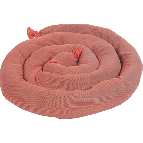 Sorbents Socks, Hazmat, 50 gal. Absorbancy, 3" W x 8' L, Pack of 15 Dufferin Supply