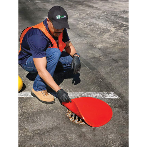 Ultra-Drain Seals&reg; Mats, Circular, 12" dia. Dufferin Supply