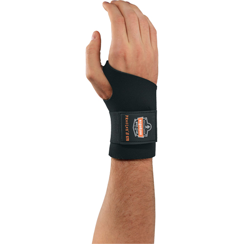 Support pour le poignet ambidextre avec sangle simple Proflex 670, N&eacute;opr&egrave;ne, T-Grand Dufferin Supply