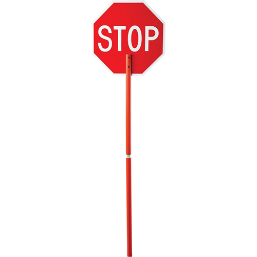 Traffic Control Sign Plastic Handle Dufferin Supply