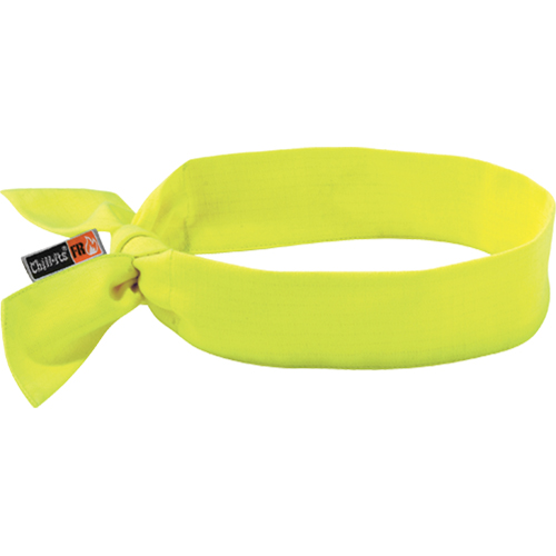Chill-Its&reg; 6700FR Cooling Bandanas, High Visibilty Lime-Yellow Dufferin Supply