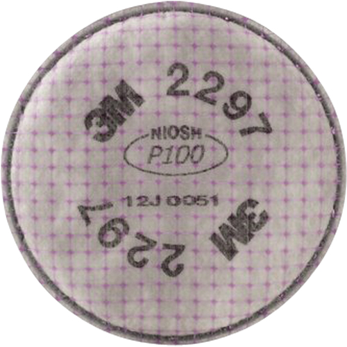 Pr&eacute;filtres pour respirateurs s&eacute;rie 2200, Filtre contre les particules, Vapeurs organiques/P100 Dufferin Supply