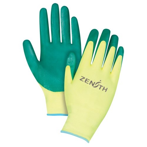 Gants de premi&egrave;re qualit&eacute; ZX-3, 10/T-Grand, R&ecirc;vetement Nitrile, Calibre 15, Enveloppe en Nylon Dufferin Supply