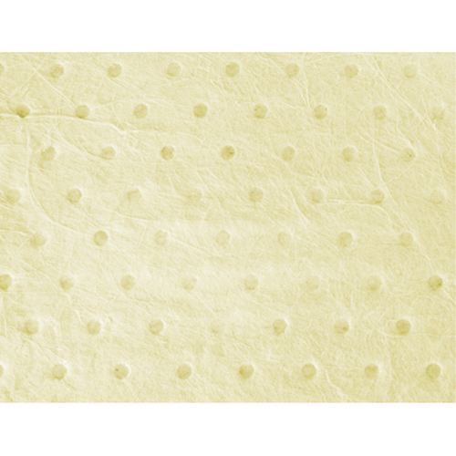 Feuilles absorbantes en fibres fines de calibre industriel, Mati&egrave;res dangereuses, 15" x 17", 40 gal. d'absorption Dufferin Supply