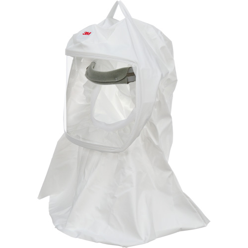 Cagoule Versaflo de haute durabilit&eacute; avec coiffe int&eacute;gr&eacute;e, Grand/Moyen, Coiffe souple, Bavette Simple Dufferin Supply