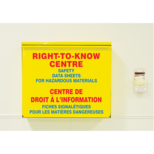 Armoires de rangement, Anglais & français, Compris reliures Dufferin Supply