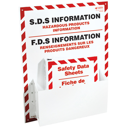 Safety Data Sheet Information Stations, English & French, Binders Included Dufferin Supply