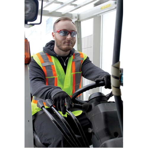Lunettes de s&eacute;curit&eacute; s&eacute;rie Z1900, Lentille Bleu, Anti-&eacute;gratignures, R&eacute;pond ou surpasse la norme CSA Z94.3 Dufferin Supply