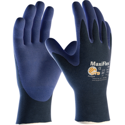 Gants ATG MaxiFlex Elite 34-274, 6/T-petit, R&ecirc;vetement Mousse de nitrile, Calibre 18, Enveloppe en Nylon Dufferin Supply