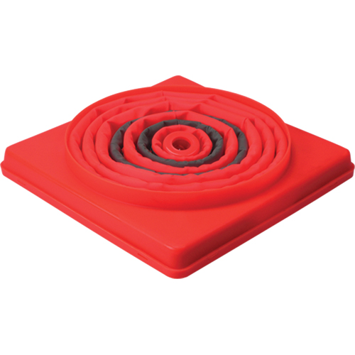 C&ocirc;ne repliable illumin&eacute;, 28" h, Orange Dufferin Supply