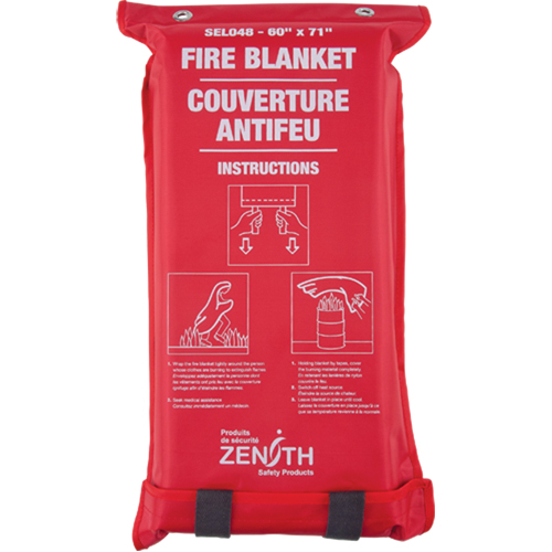 Couverture anti-feu, Fibre de verre, 60"la x 71"lo Dufferin Supply