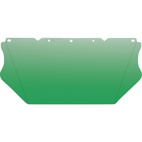 V-Gard&reg; Visor for General Purpose Applications, Polycarbonate, Green Tint Dufferin Supply