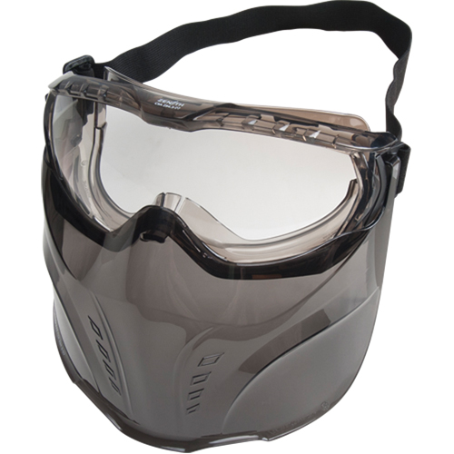 Lunettes &agrave; coques de s&eacute;curit&eacute; avec visi&egrave;re de s&eacute;rie Z2300, Lentille Transparent, Antibu&eacute;e, Ventilation Indirecte Dufferin Supply