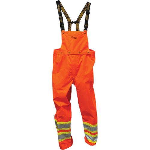 V&ecirc;tement de pluie de s&eacute;curit&eacute;, 3T-Grand, Polyester/PVC, Orange Dufferin Supply
