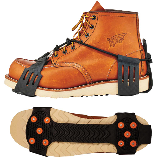 Trex 6310 Adjustable Slip-On Ice Cleats, Carbon Steel, Stud Traction, Medium Dufferin Supply