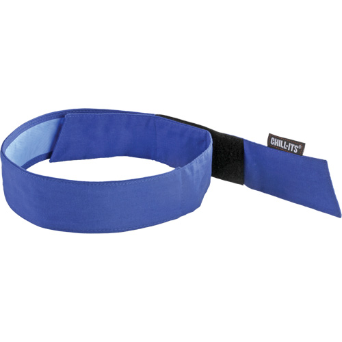 Foulard de refroidissement par &eacute;vaporation Chill-Its 6705CT, Bleu Dufferin Supply