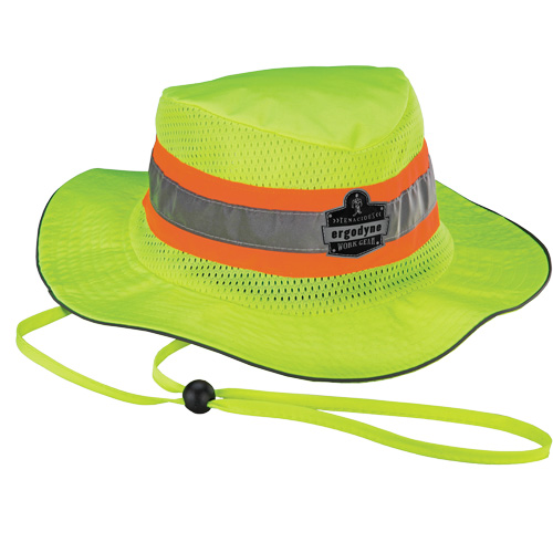 Chapeau de p&ecirc;cheur &agrave; refroidissement par &eacute;vaporation Chill-Its 8935CT, Lime haute visibilit&eacute; Dufferin Supply