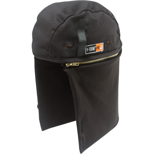 N-Ferno 6880 Two-Layer FR Winter Liner, Black, Cotton/Fleece/Modacrylic Dufferin Supply