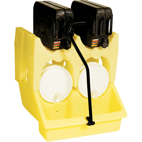 Unit&eacute; mobile Mini-Racker, 31" lo x 29" la x 15,2" ha, 10 gal. US Capacit&eacute; Dufferin Supply