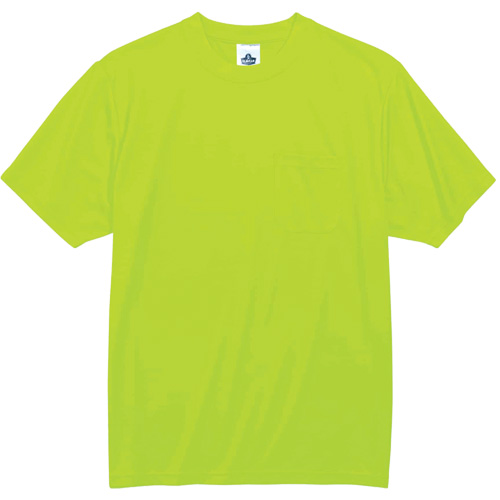 Chandail non certifi&eacute; GloWear 8089, Polyester, Petit, Jaune lime haute visibilit&eacute; Dufferin Supply