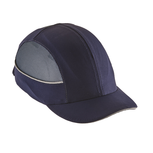 Skullerz&reg; 8960 Bump Cap with LED Lighting, Navy Blue Dufferin Supply