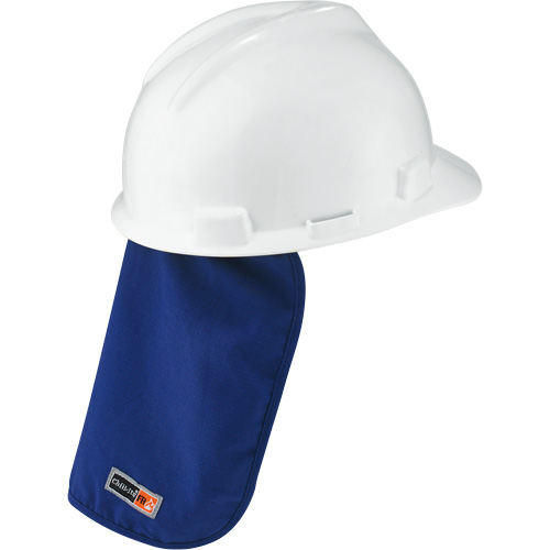 Chill-Its&reg; 6717FR Cooling FR Hardhat Pad & Neck Shade, Blue Dufferin Supply
