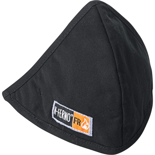 N-Ferno 6872 Two-Layer FR Winter Liner Mouthpiece, Black, Cotton/Fleece/Modacrylic Dufferin Supply