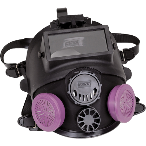 Respirateur &agrave; masque complet de la s&eacute;rie 7600 avec &eacute;quipement d'appoint pour le soudage, Silicone, Moyen/grand Dufferin Supply