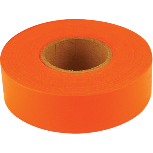 Ruban de signalisation Sub-Zero, 1,2" la x 150' lo, Orange fluorescent Dufferin Supply