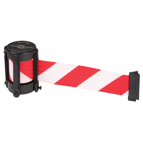 Replacement Cassettes For Utility, Advance & StowAway&reg; TensaBarrier&reg;, 13', White Tape Dufferin Supply