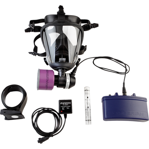 PR500 Series Face Mount PAPR, Facepiece Respirator, NiCd Battery Dufferin Supply