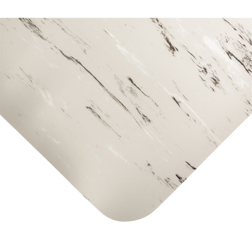 Tapis antimicrobiens Tile-Top Select no 494, Lisse, 4' x 10' x 1/2", Gris, PVC Dufferin Supply