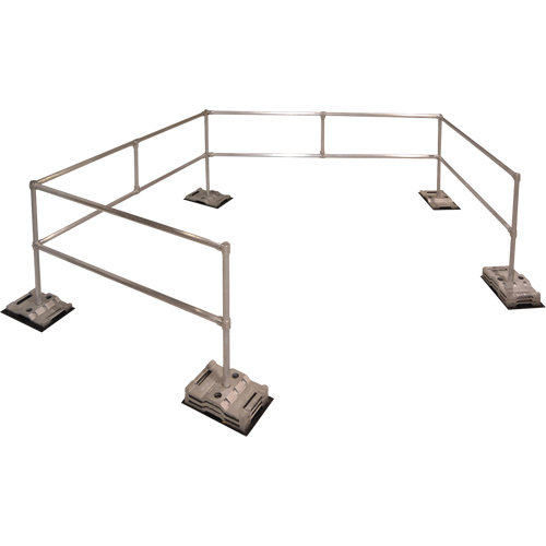 RoofGuard Classic System - Packaged Kits, Aluminum, 72" W x 216" L x 42" H Dufferin Supply