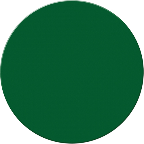 Marqueurs all&eacute;g&eacute;e/5S Armor Stripe, Cercle, 6" lo x 6" la, Vert, Plastique Dufferin Supply
