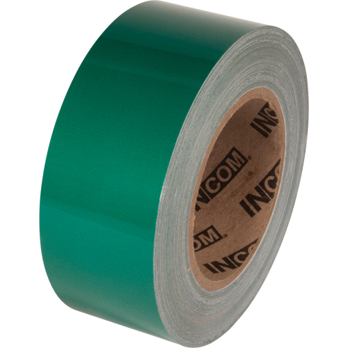 Tuff Mark&reg; Floor Marking Tape, 2" x 100', Polyester, Green Dufferin Supply