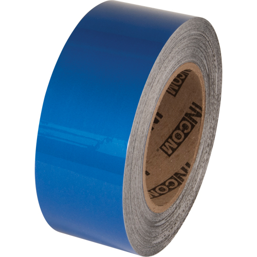 Tuff Mark&reg; Floor Marking Tape, 4" x 100', Polyester, Blue Dufferin Supply